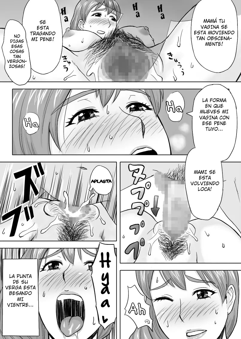 [Ochikochitei (Tadano Kushami)] Mama wa Totsuzen Osottekita [Spanish] [Roal Scan] [Digital] imagen número 22