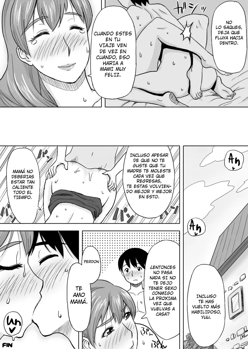 [Ochikochitei (Tadano Kushami)] Mama wa Totsuzen Osottekita [Spanish] [Roal Scan] [Digital] imagen número 27