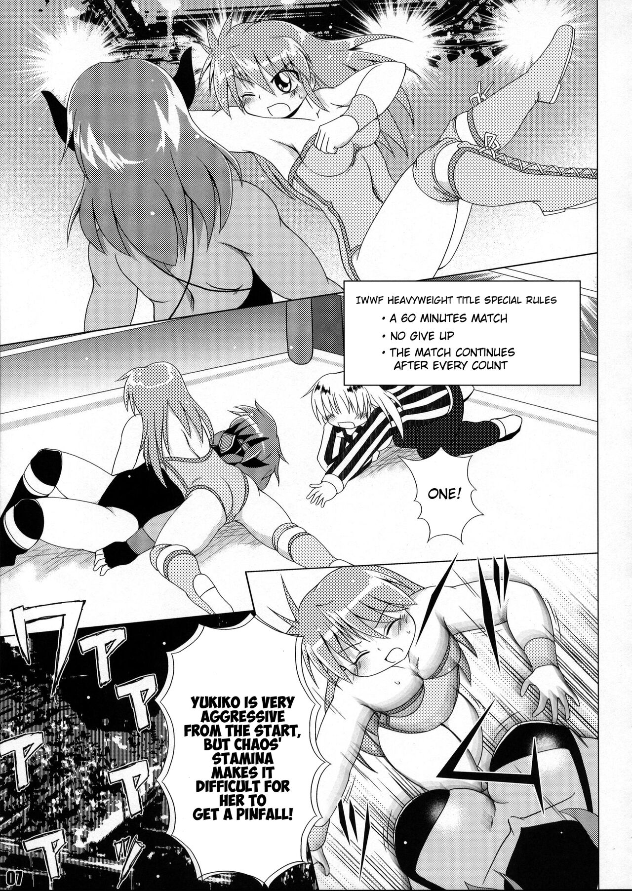 (COMIC1☆6) [Soket=Pocket (Soket)] Mighty Yukiko vs Dark Star Chaos (FALLIN' ANGELS4 (WRESTLE ANGELS)) 图片编号 3