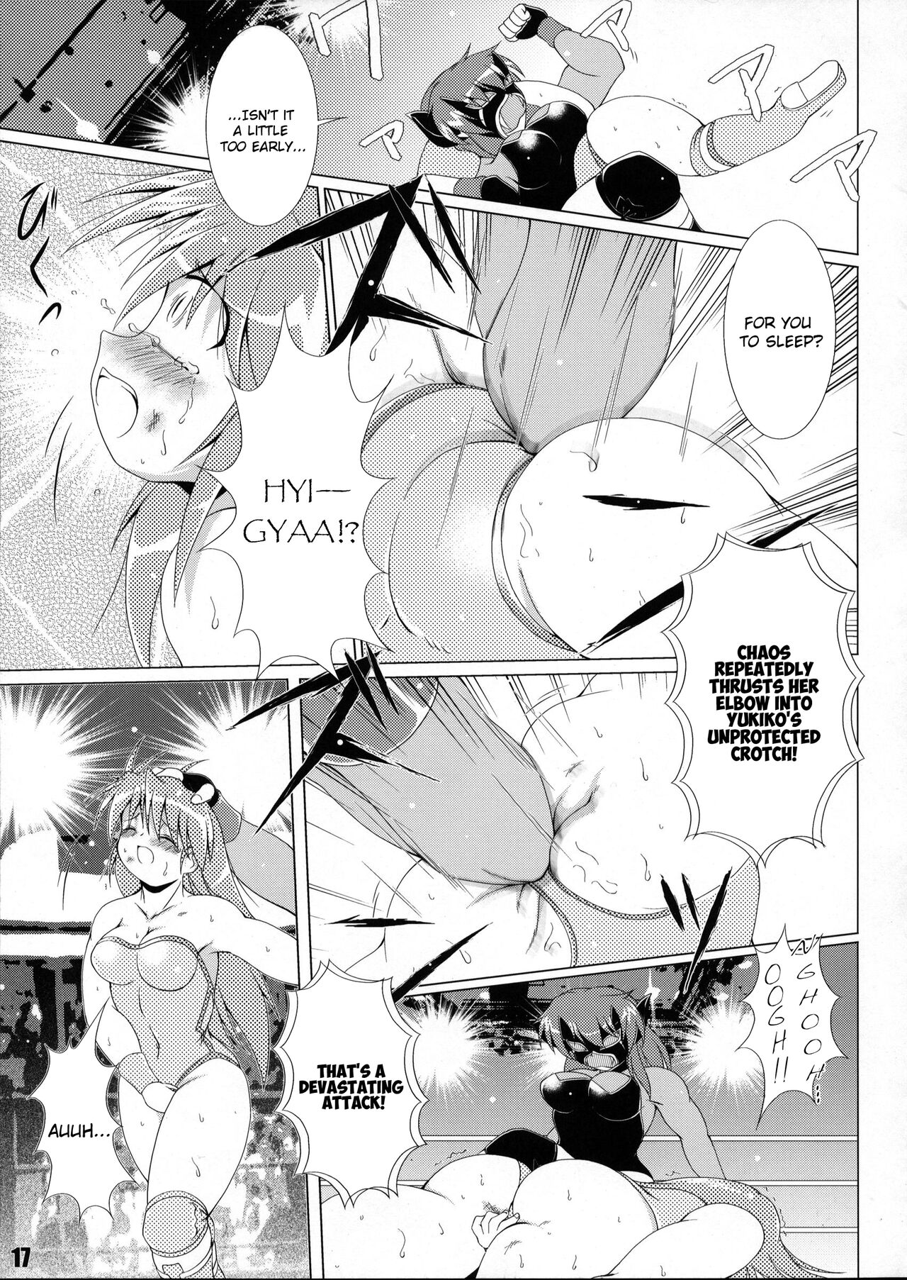 (COMIC1☆6) [Soket=Pocket (Soket)] Mighty Yukiko vs Dark Star Chaos (FALLIN' ANGELS4 (WRESTLE ANGELS)) 图片编号 13