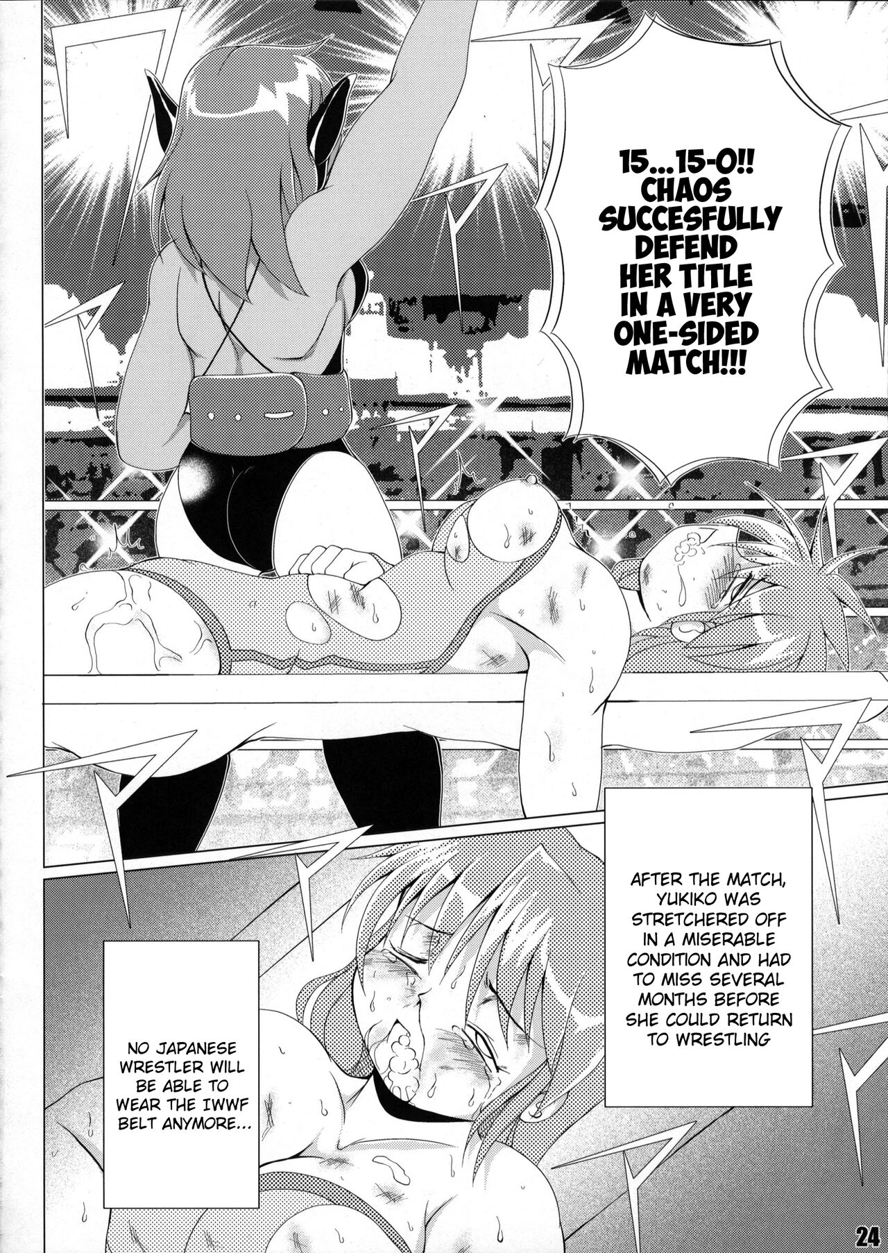 (COMIC1☆6) [Soket=Pocket (Soket)] Mighty Yukiko vs Dark Star Chaos (FALLIN' ANGELS4 (WRESTLE ANGELS)) 图片编号 20