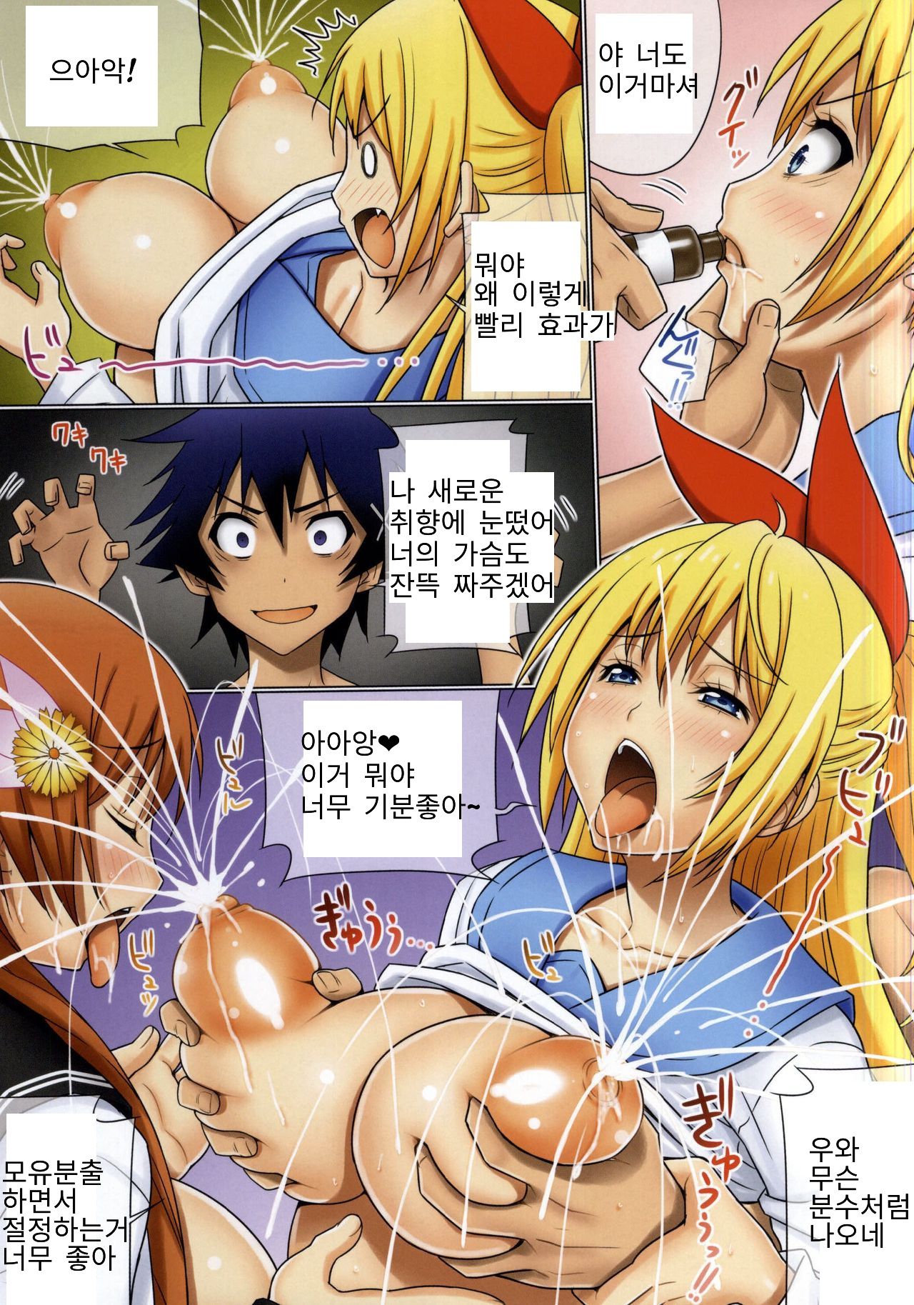 (COMIC1☆9) [GEGERA STANDARD (Gegera Toshikazu)] Chichikoi: | 찌찌코이: (Nisekoi) [Korean] 画像番号 7