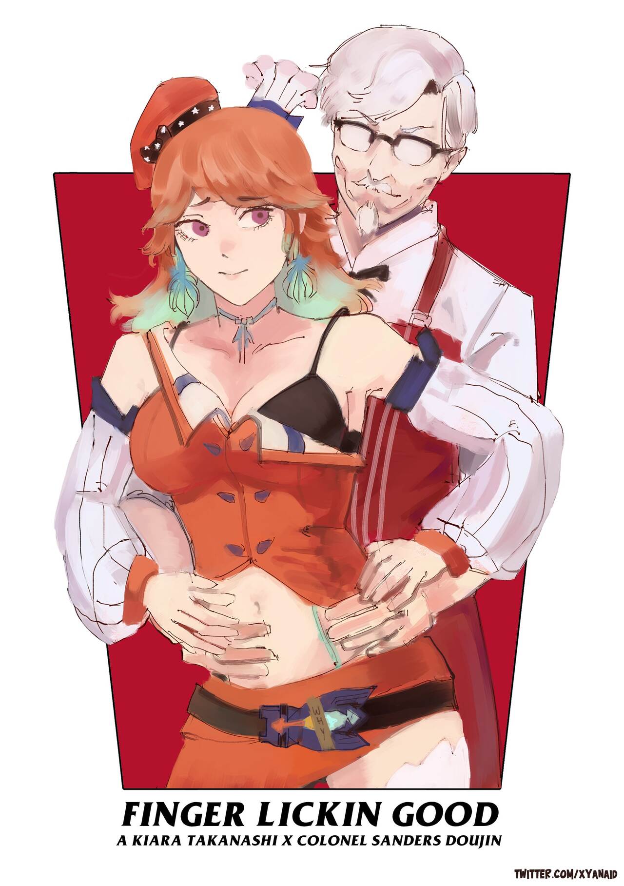 [Xyanaid] Kiara X Colonel Sanders (Hololive) numero di immagine  1