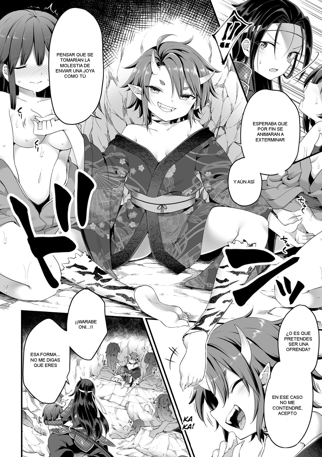 [Harusame] Daraku ni Itaru Oni Taiji | A Corrupted Demon Slayer (2D Dream Magazine Vol. 116) [Spanish] [B.M.] [Digital] imagen número 2