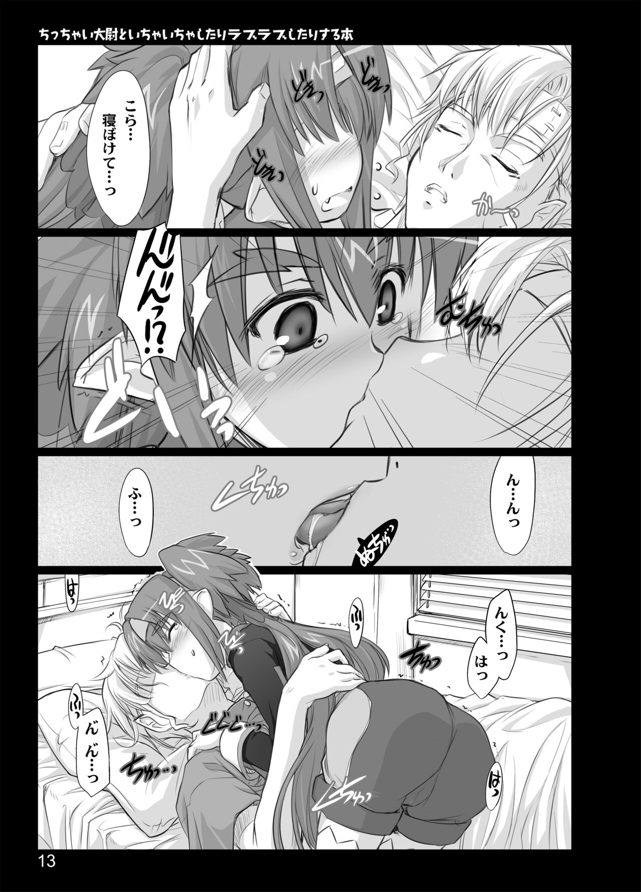 [Shimoyakedou (Ouma Tokiichi)] Chicchai Taii to Ichaicha shitari Love Love shitari suru Hon (Macross Frontier) [Digital] numero di immagine  11