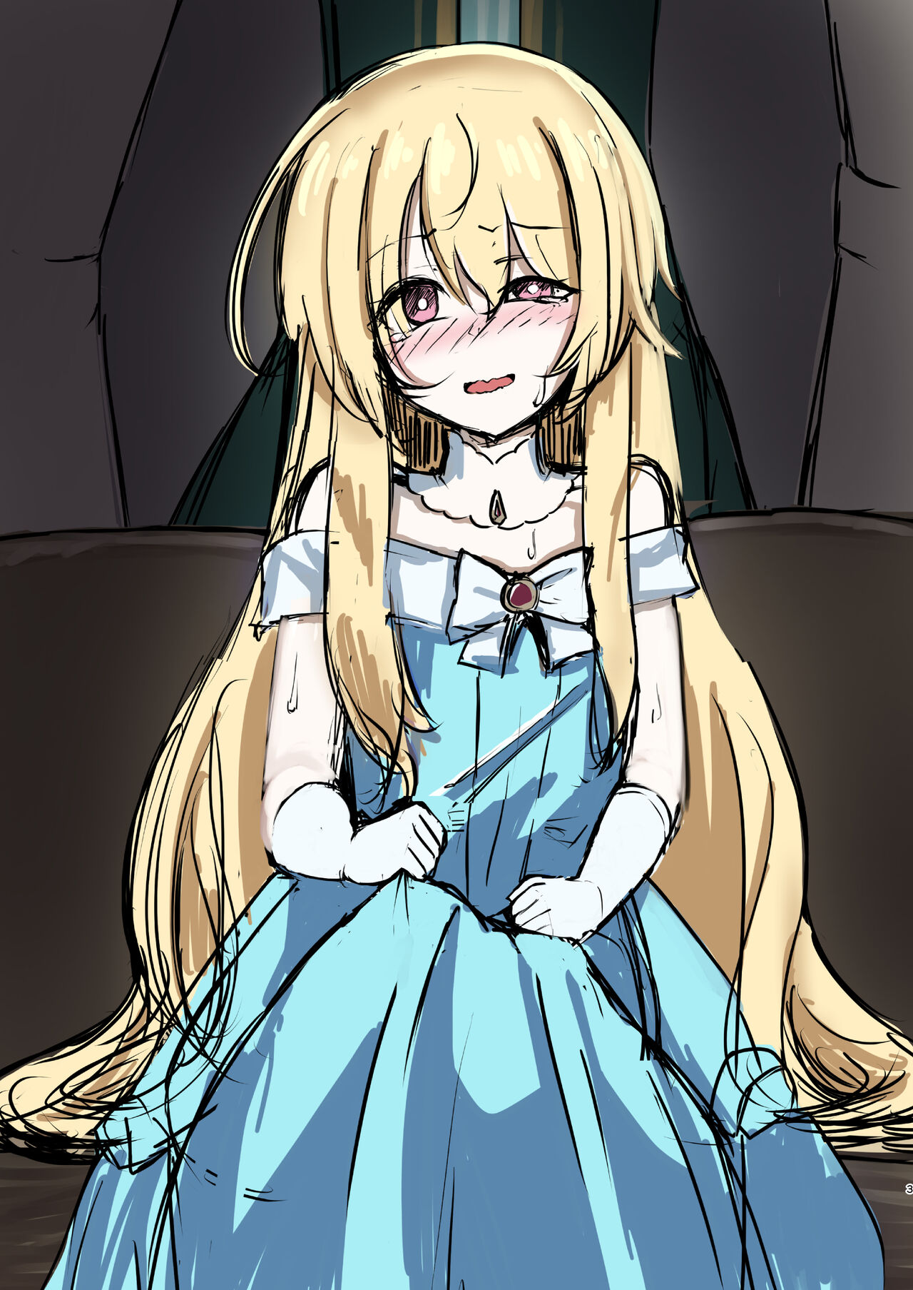 [Youkandou (Youkan)] Ohime-sama ♂ no Ouzoku Kyouiku [Chinese] [瑞树汉化组] [Digital] 画像番号 3