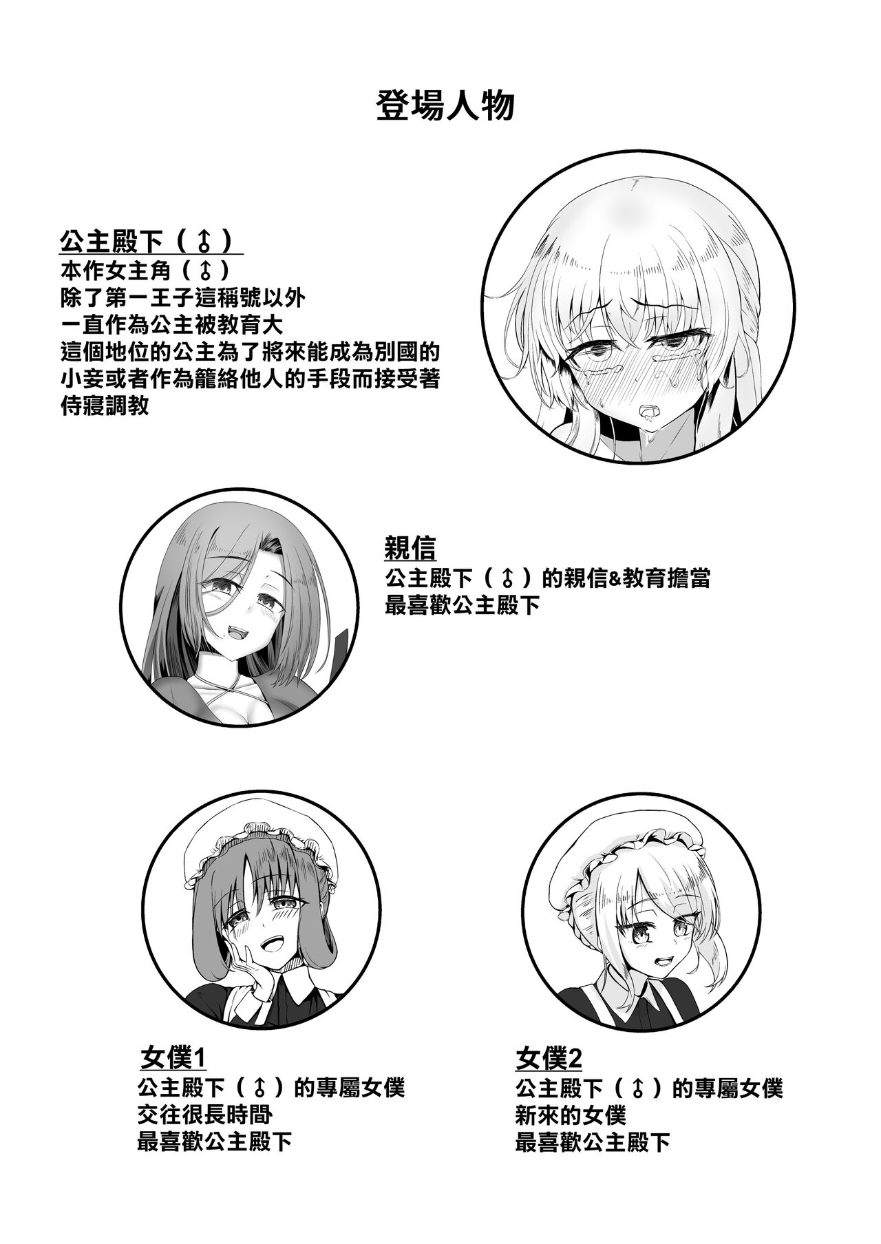 [Youkandou (Youkan)] Ohime-sama ♂ no Ouzoku Kyouiku [Chinese] [瑞树汉化组] [Digital] 画像番号 4