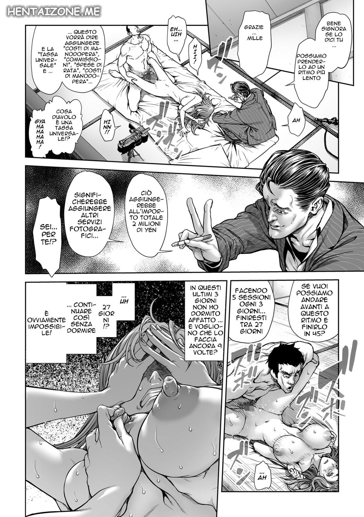 [Sannyuutei Shinta] Okaa-san wa Shakkin Dorei desu yo | Schiava del Debito Ch.1 (COMIC Mate Legend Vol. 24 2018-12) [Italian] image number 6