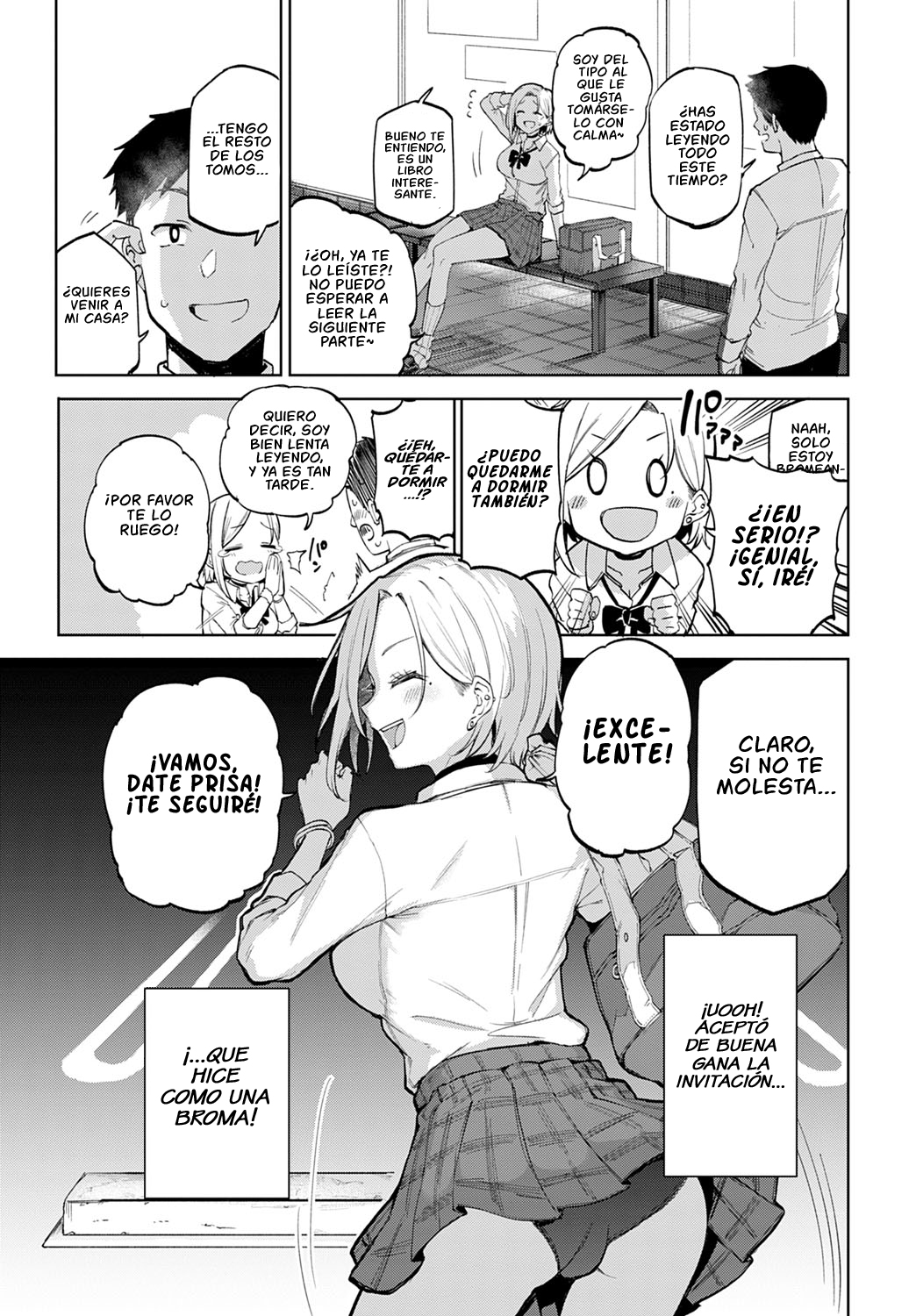 [Miyoshi] Gyaru in my room | Gyaru en mi habitación (COMIC Anthurium 2022-07) [Spanish] [NekoCreme] [Digital] image number 7