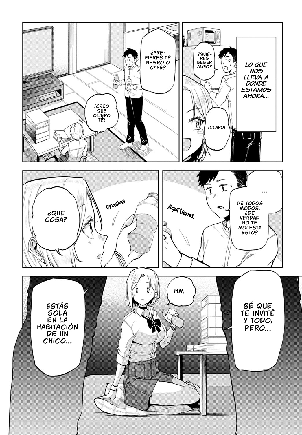 [Miyoshi] Gyaru in my room | Gyaru en mi habitación (COMIC Anthurium 2022-07) [Spanish] [NekoCreme] [Digital] image number 8