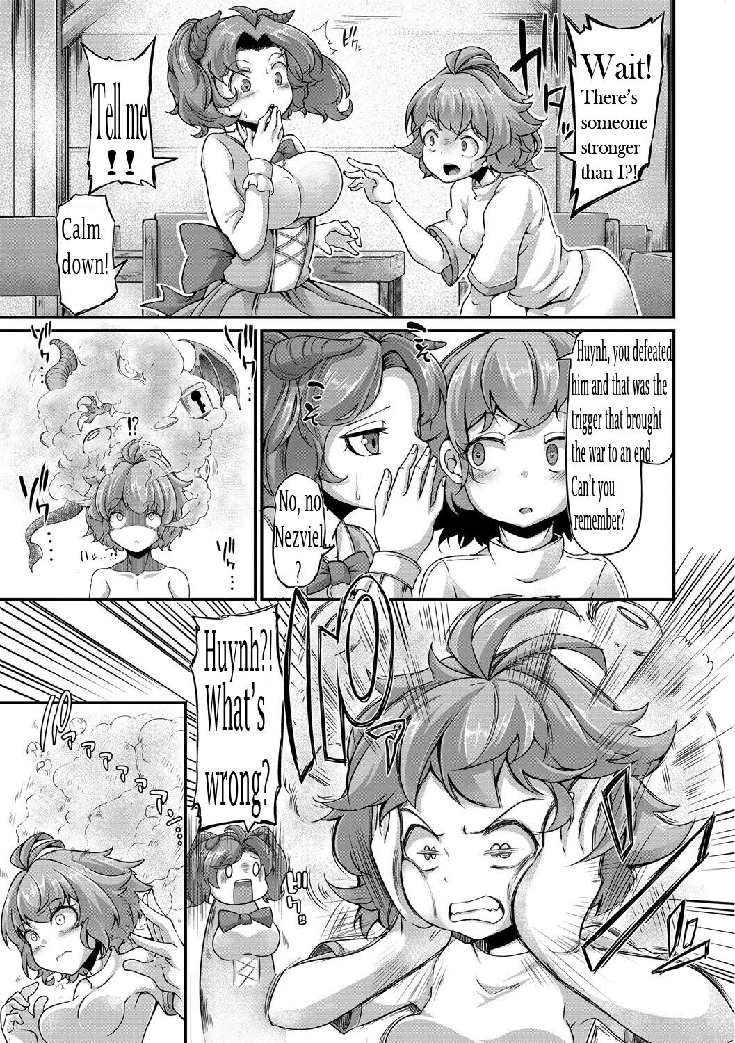 [Okuva] Fukkou!? Ishu Kouhai -Mazoku to Ningen no Kyousei Jidai- 8-wa [English] numero di immagine  5