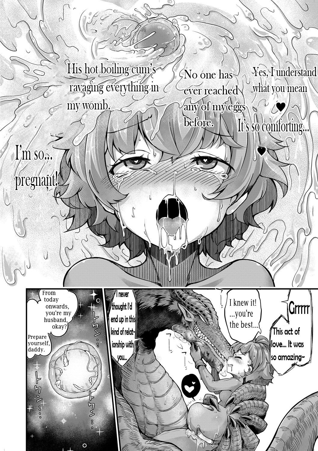 [Okuva] Fukkou!? Ishu Kouhai -Mazoku to Ningen no Kyousei Jidai- 8-wa [English] numero di immagine  22