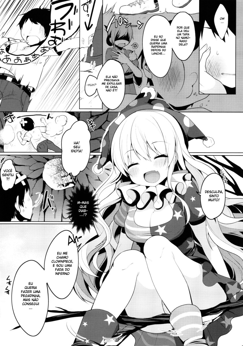 (Meikasai 10) [Chocolate Synapse (Shika Yuno)] CAUTION! (Touhou Project) [Portuguese-BR] 画像番号 3