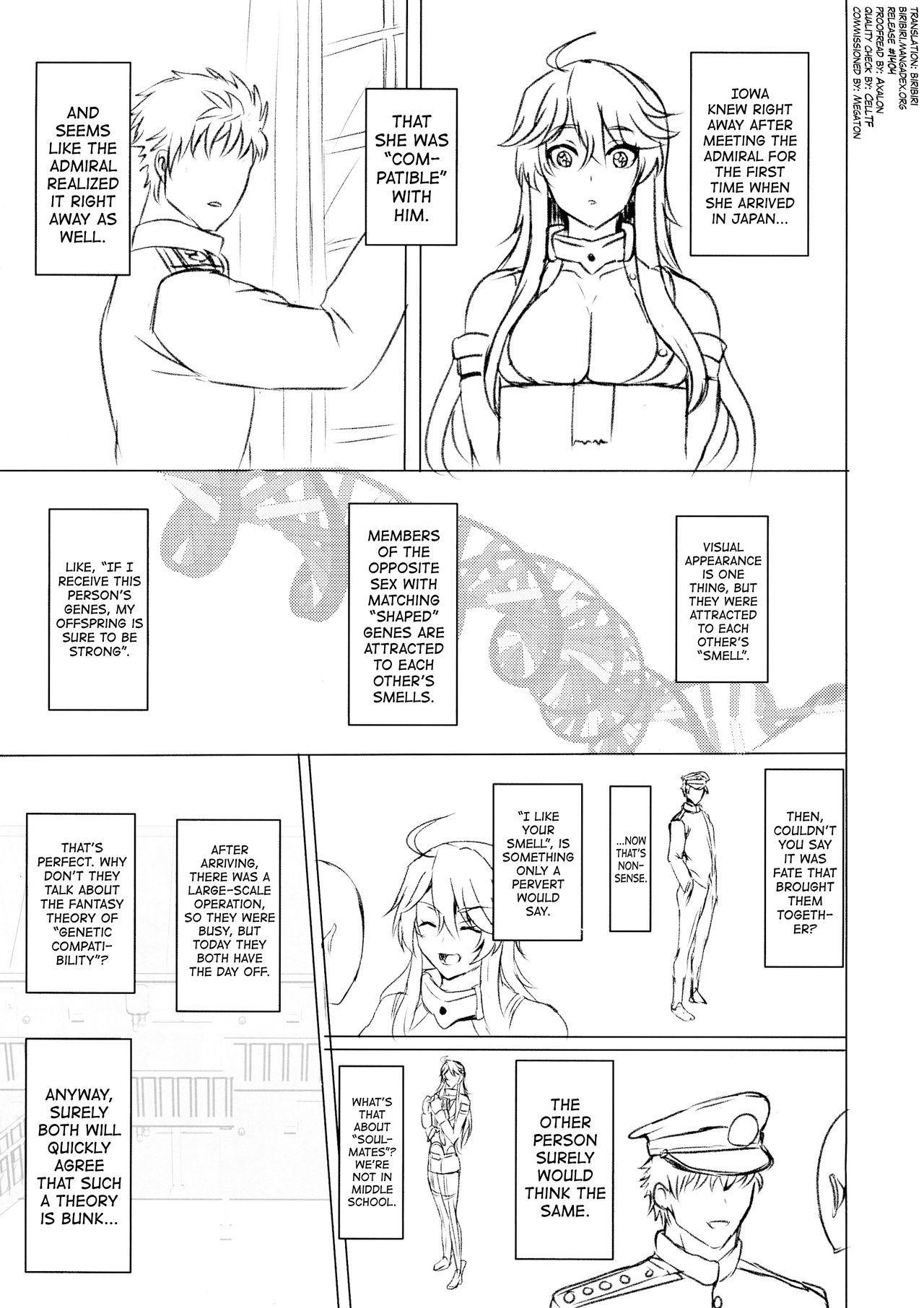 (C95) [Guhan Shounen] Iowa no Erohon - Iowa Hentai Manga (Kantai Collection -KanColle-) [English] {biribiri} image number 5