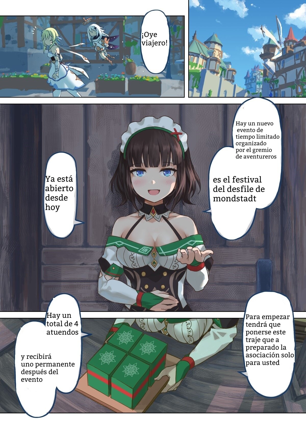 [VYCMa] Mondstadt Hot Springs Festival Act 1 (Genshin Impact) [Spanish] 이미지 번호 2