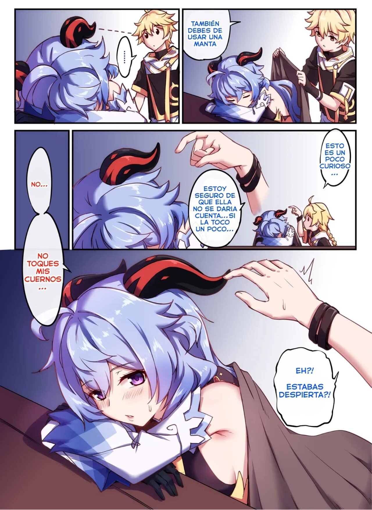 [Longbow Flintlock] Ganyu to no Zangyou | Trabajando horas extras con Ganyu (Genshin Impact) [Spanish] numero di immagine  3