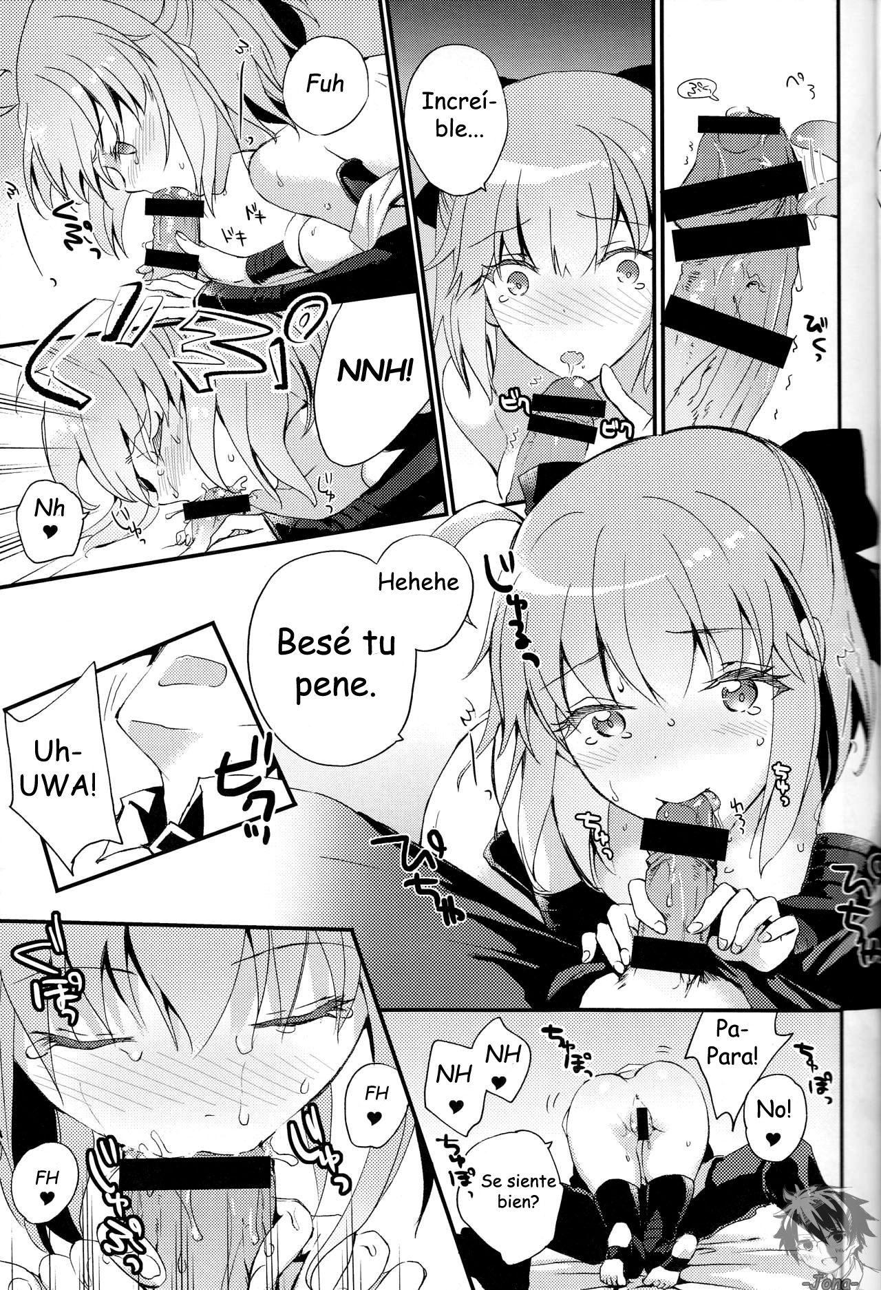(COMIC1☆10) [Chirorura (Nijiru)] Kimi no Hitomi ni Sekai ga Utsuru (Fate/Grand Order) [Spanish] 이미지 번호 13