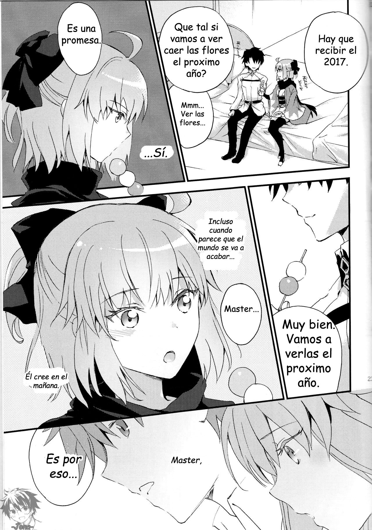 (COMIC1☆10) [Chirorura (Nijiru)] Kimi no Hitomi ni Sekai ga Utsuru (Fate/Grand Order) [Spanish] 이미지 번호 23