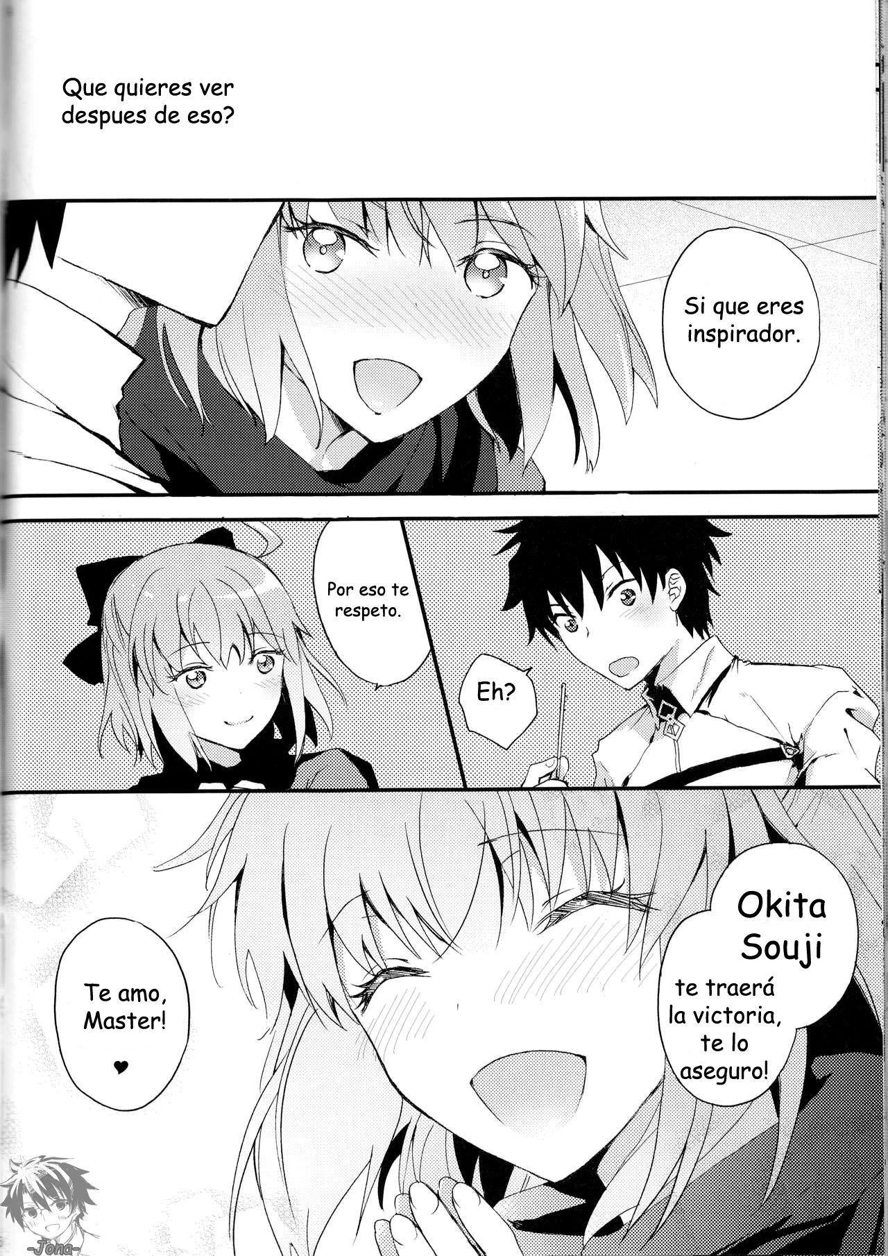 (COMIC1☆10) [Chirorura (Nijiru)] Kimi no Hitomi ni Sekai ga Utsuru (Fate/Grand Order) [Spanish] 이미지 번호 24