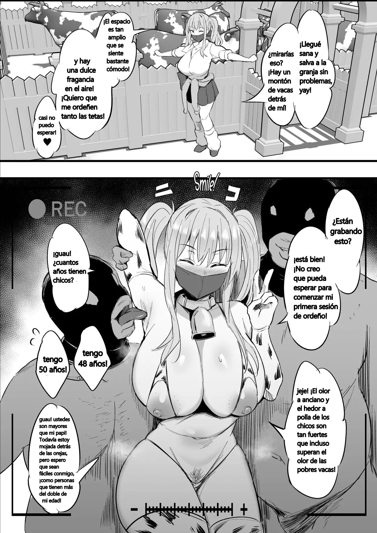 [NoriPachi] Yagai Sakunyuu Taiken | Outdoor Milking Training [Spanish] image number 2