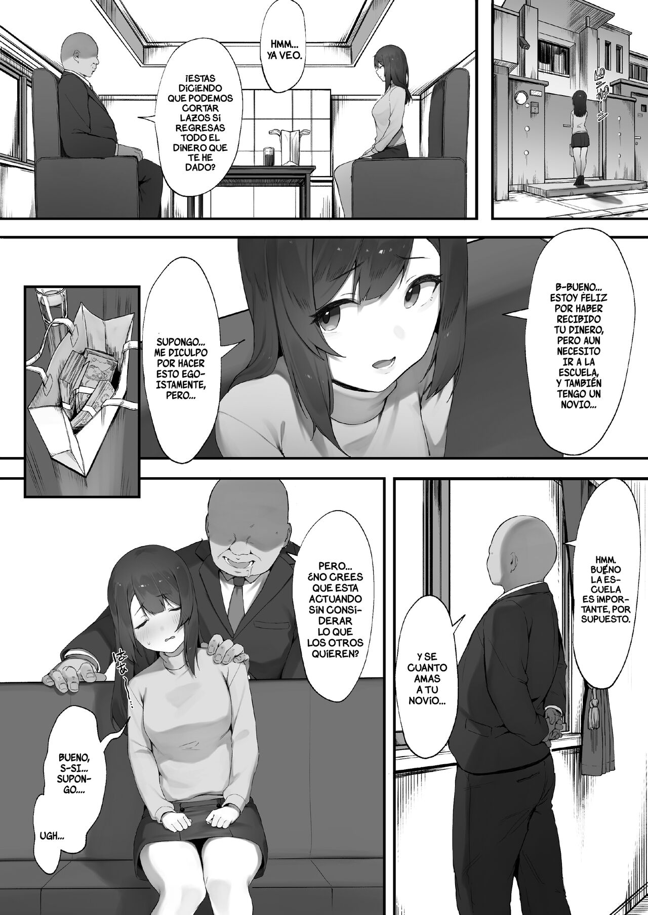 [Nigiri Usagi] Karui Kimochi de Kyabajou ni Natta Kekka | When You Start Working as a Hostess Without Setting Boundaries [Spanish] изображение № 16