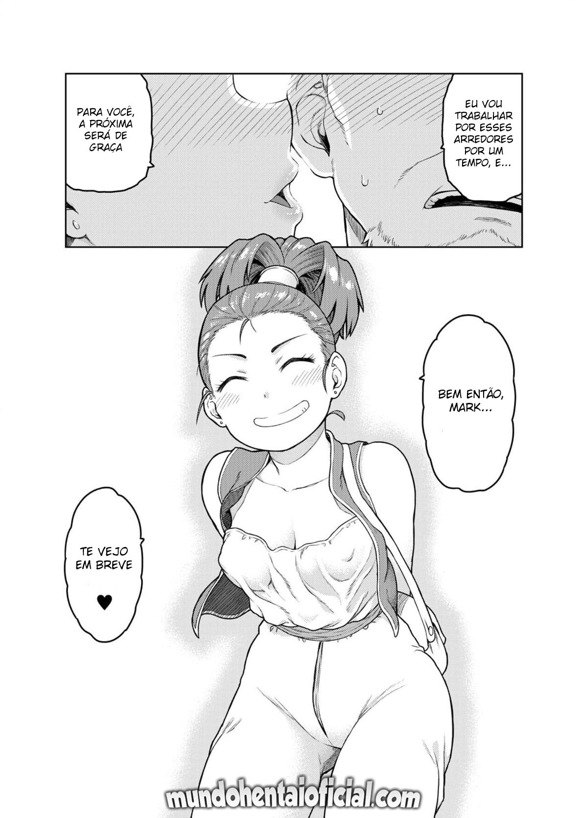 [Meshi no Tomo (Tsukudani)] Shounin-chan wa Ecchi ga Osuki | This Merchant Girl Loves Being Lewd (Dragon Quest III) [Portuguese] 图片编号 27