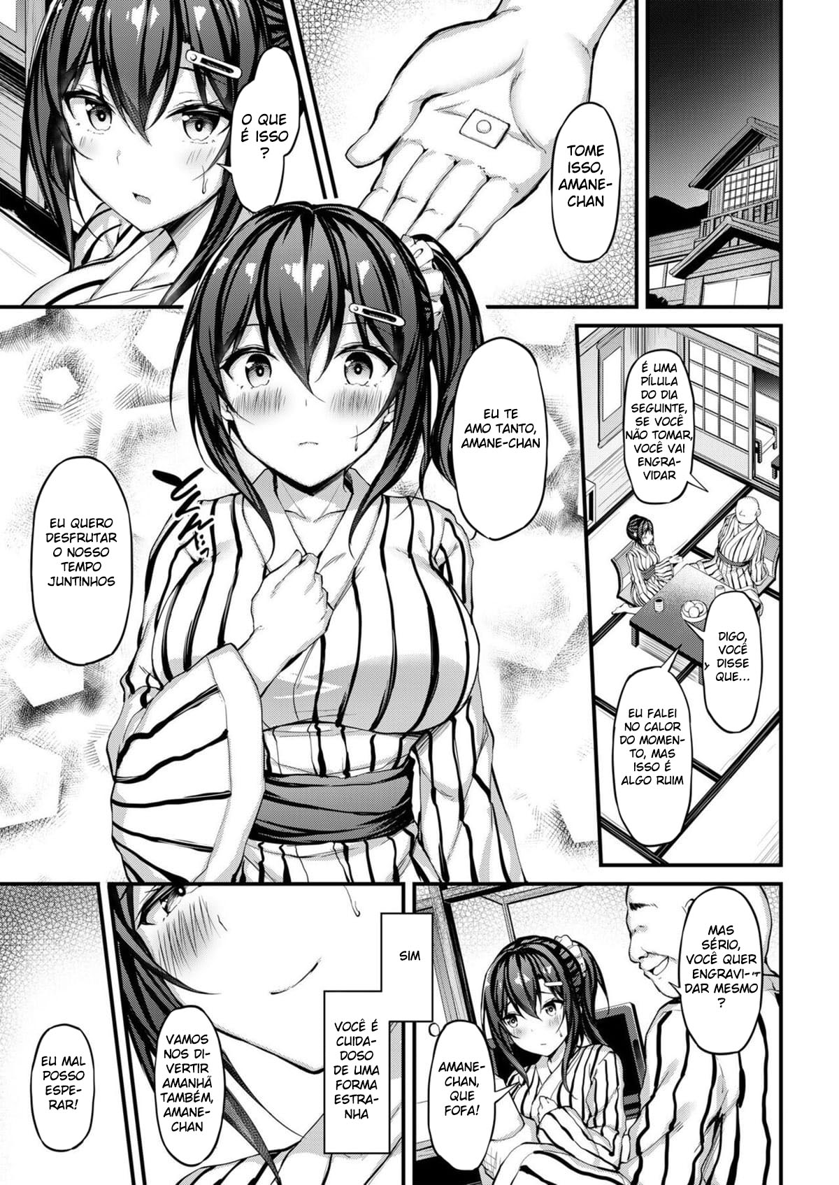 [Mofurentei (Xe)] Kanojo ga Separate o Matou Riyuu - Sakasama no Aiyoku to Uwaki Onsen Ryokou- [Portuguese] imagen número 21