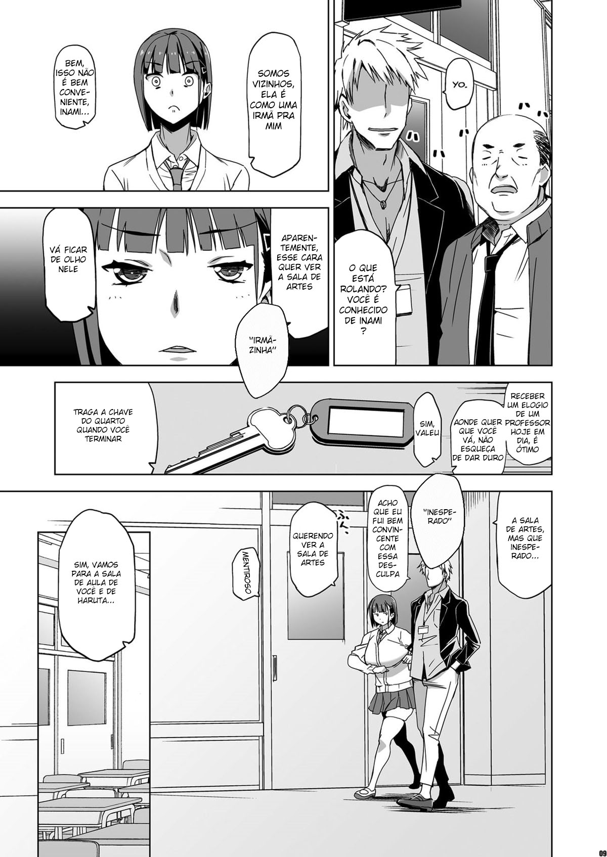 [HGH (HG Chagawa)] Kimi wa Yasashiku Netorareru 2 | Eu vou te dar um NTR gentil 2 [Portuguese] Bildnummer 8