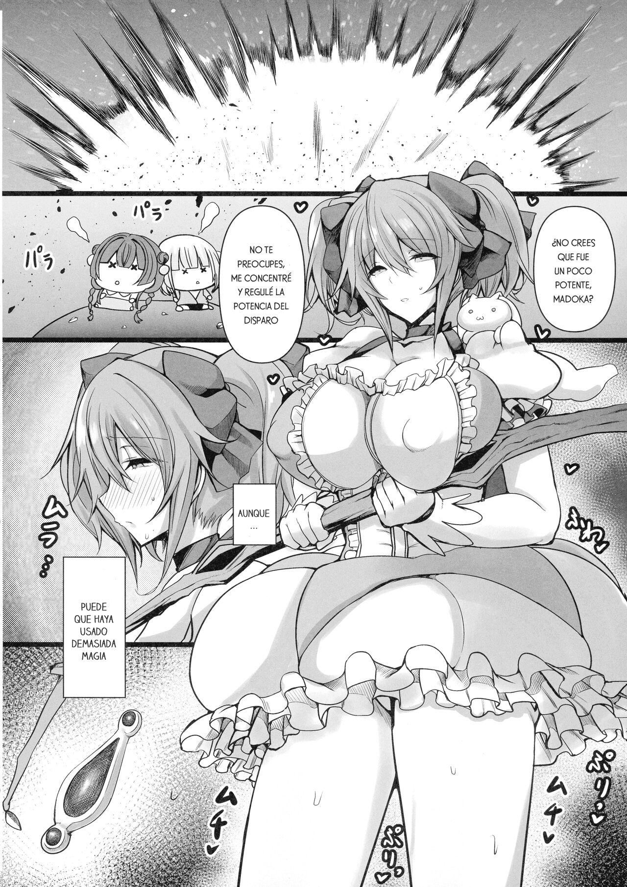 (C100) [HTSK (Rihito Akane)] MMDK (Puella Magi Madoka Magica) [Spanish] image number 5
