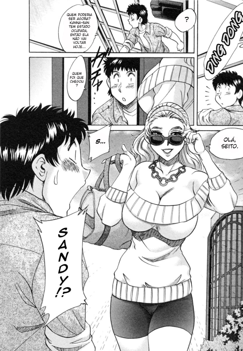 [Chanpon Miyabi] Futabo - Twins Mother 1 Ch. 8 [Portuguese-BR] image number 4