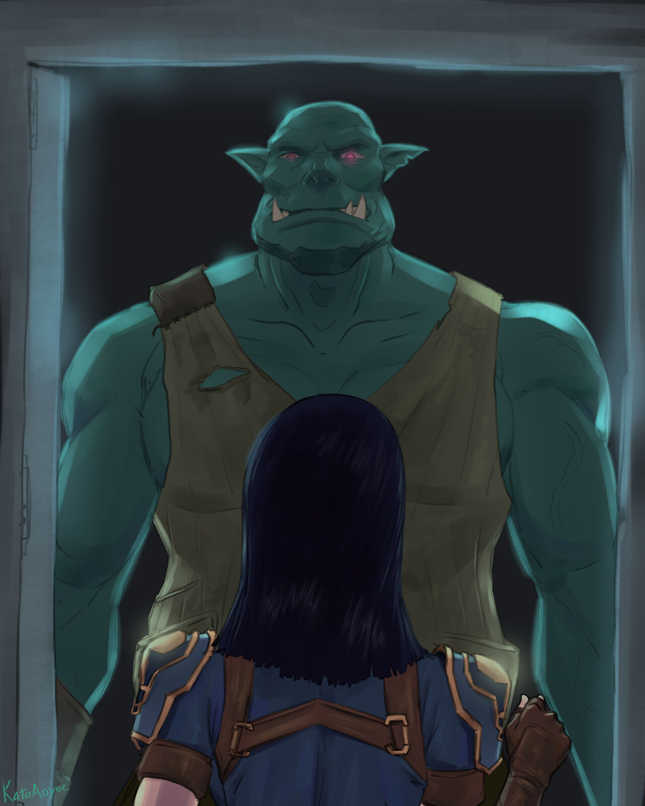 [Kataaoyoc]凯瑟琳的卧底任务(djsymq机翻汉化) Caitlyn Undercover (Arcane) 画像番号 5