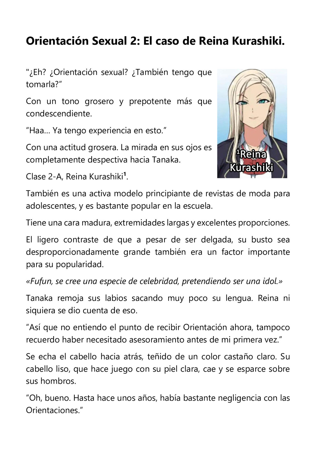 [Tatsumi Hirohiko, Aiue Oka] Saimin Seishidou Capitulo 2: El caso de Reina Kurashiki [Light Novel] [Spanish] [incomplete] 画像番号 4