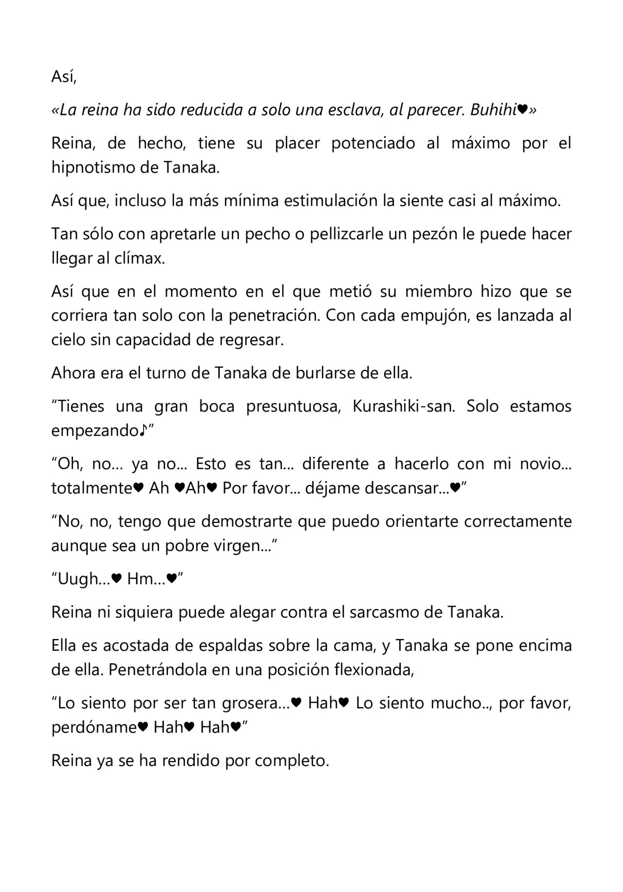 [Tatsumi Hirohiko, Aiue Oka] Saimin Seishidou Capitulo 2: El caso de Reina Kurashiki [Light Novel] [Spanish] [incomplete] 画像番号 9