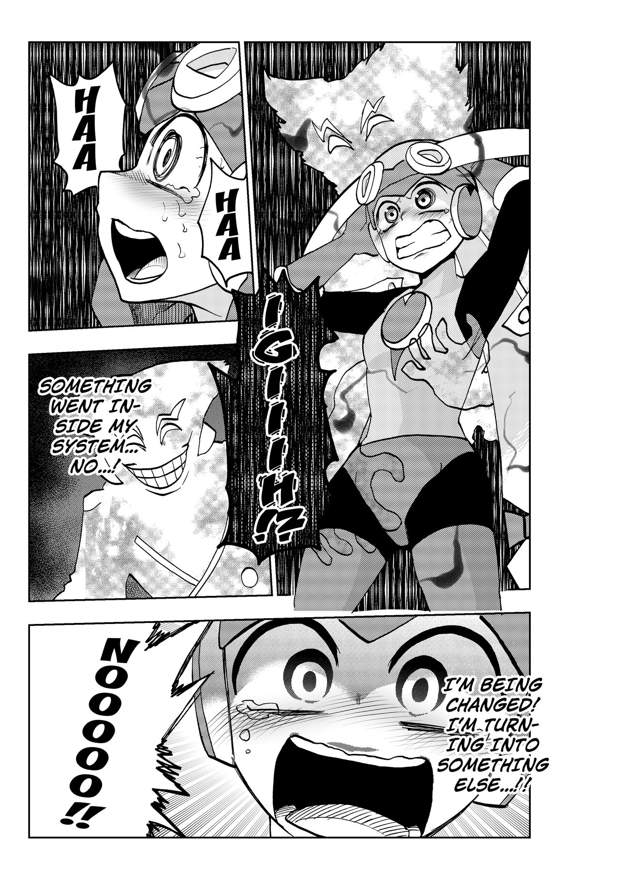 [23-ji Shuugyou (Yoshiguchi Song)] dark rolling (Rockman.EXE) [English] [Kuraudo] [Digital] numero di immagine  4