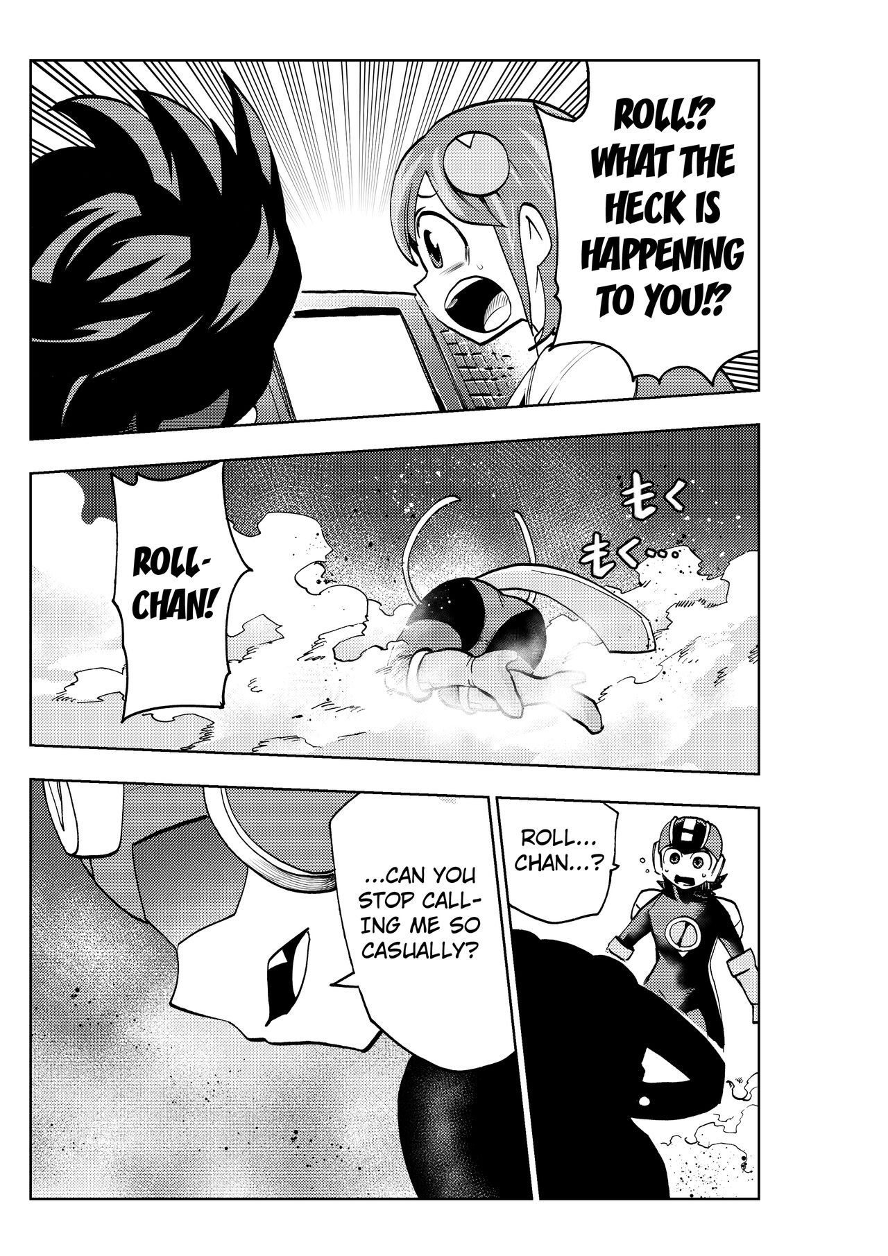 [23-ji Shuugyou (Yoshiguchi Song)] dark rolling (Rockman.EXE) [English] [Kuraudo] [Digital] numero di immagine  6