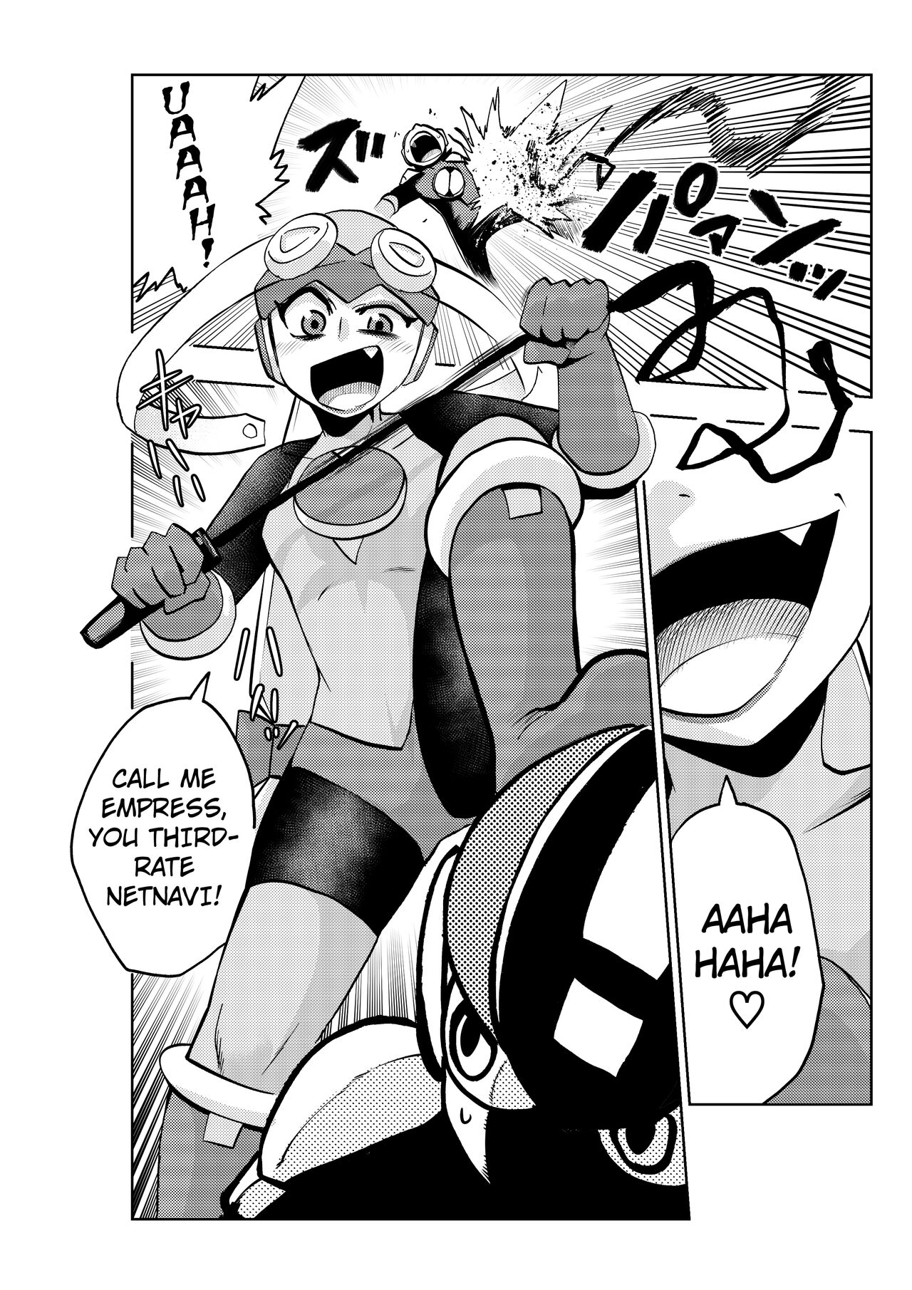 [23-ji Shuugyou (Yoshiguchi Song)] dark rolling (Rockman.EXE) [English] [Kuraudo] [Digital] numero di immagine  7