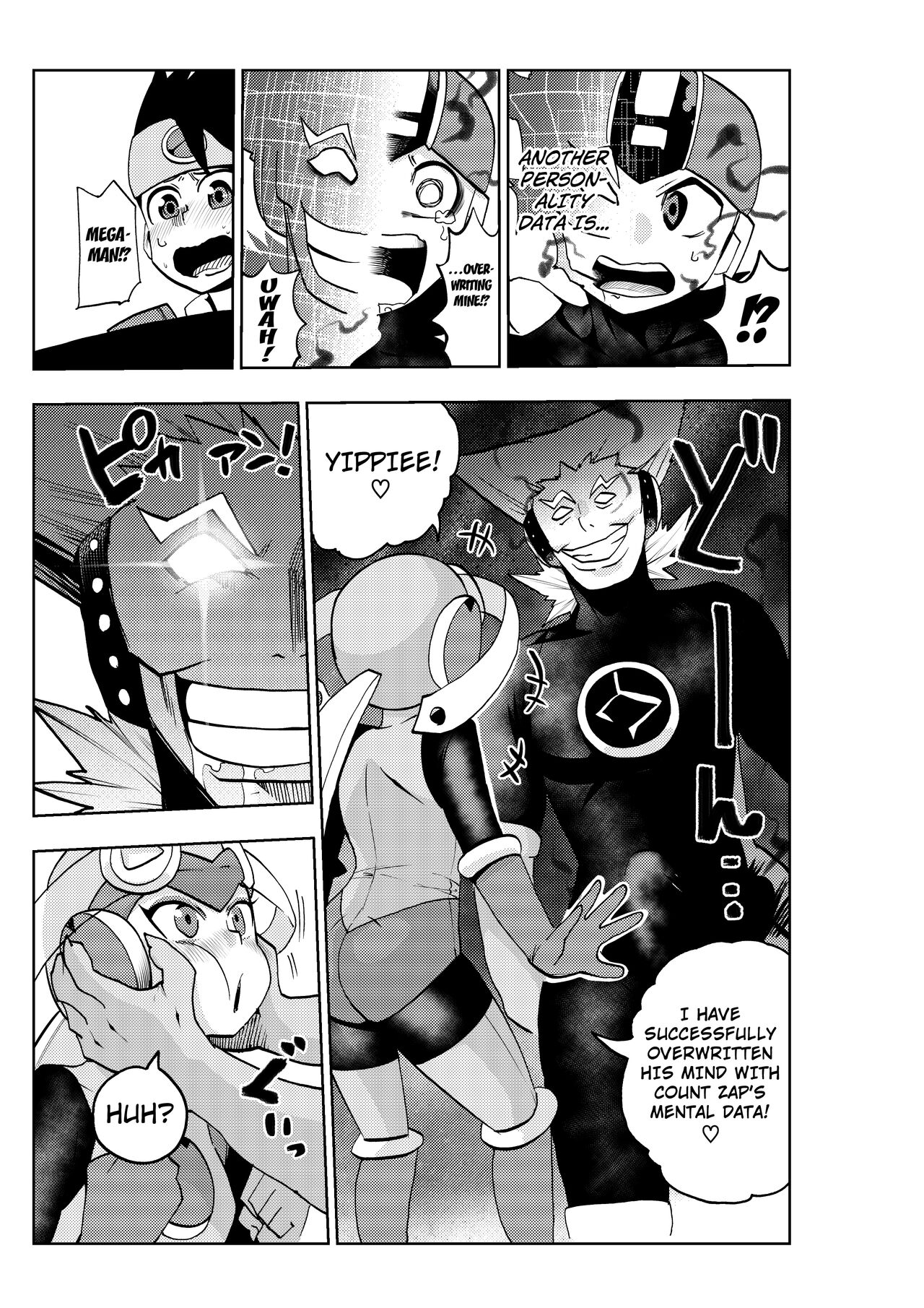 [23-ji Shuugyou (Yoshiguchi Song)] dark rolling (Rockman.EXE) [English] [Kuraudo] [Digital] numero di immagine  16