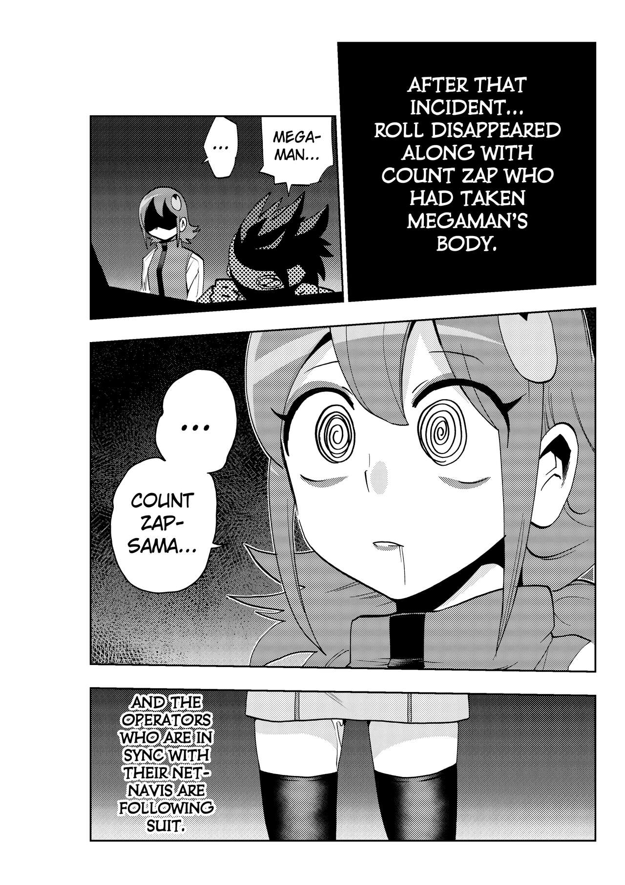 [23-ji Shuugyou (Yoshiguchi Song)] dark rolling (Rockman.EXE) [English] [Kuraudo] [Digital] numero di immagine  27