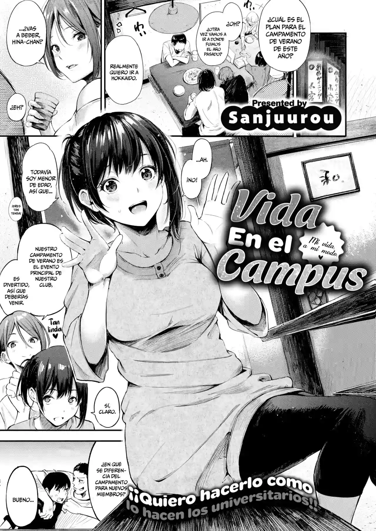 [Sanjuurou] Vida en el Campus (COMIC X-EROS #79) [Spanish] [Digital]