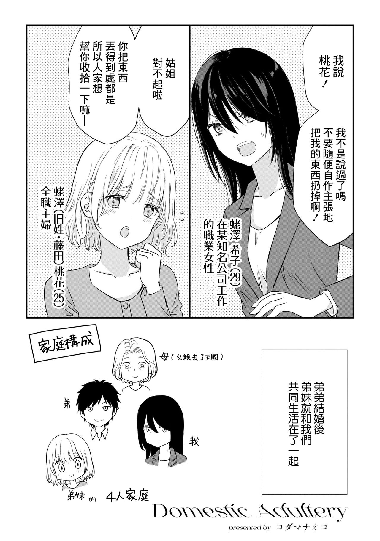 [Kodama Naoko] Domestic Adultery (Lily & Ivy) [Chinese] [不想署名汉化组] [Digital] numero di immagine  1