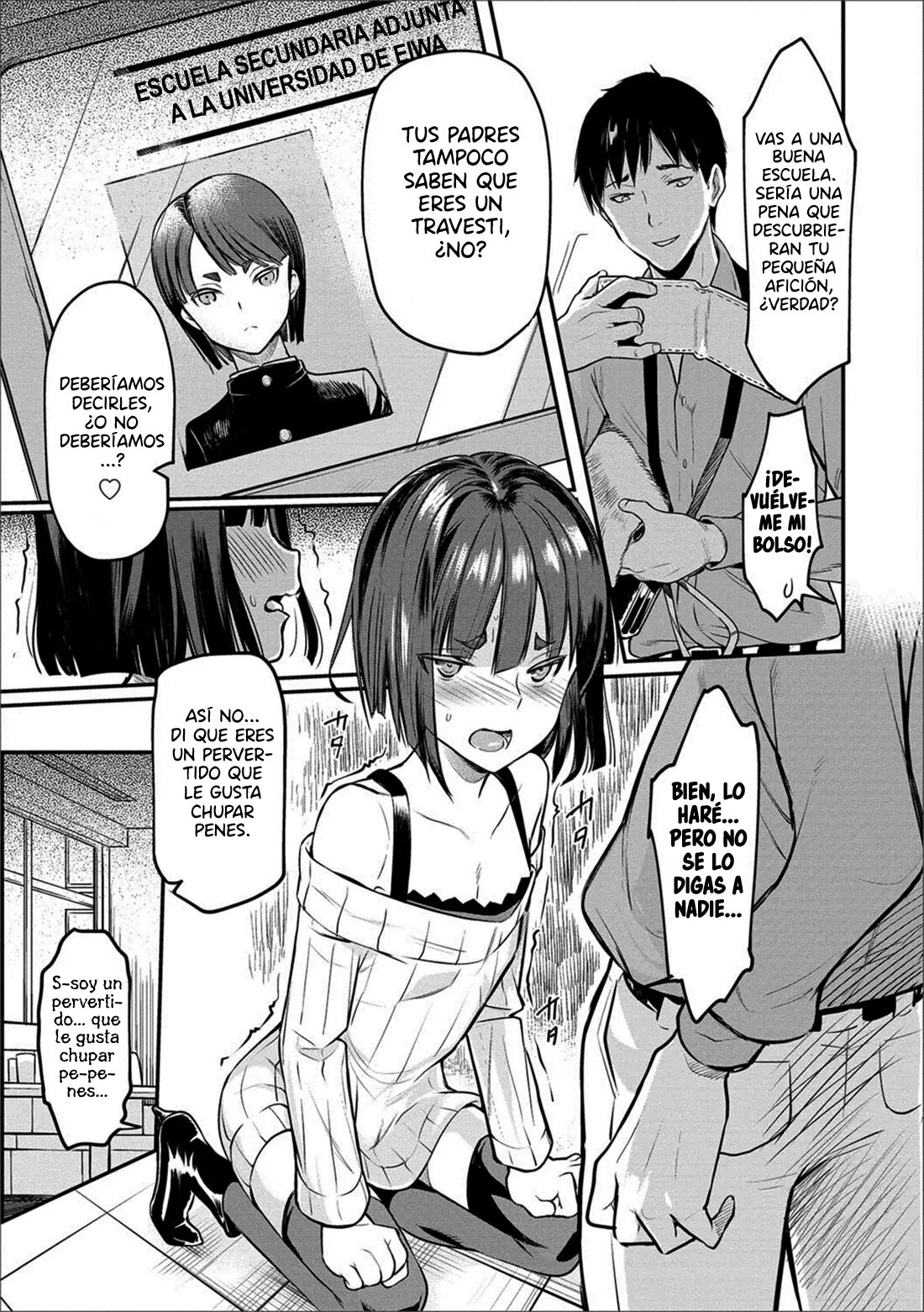 [Coin Rand] Yoru no Sanpo de... | ...On A Night Walk (Otokonoko Heaven's Door 8) [Spanish] [Mely Scans] [Digital] numero di immagine  7