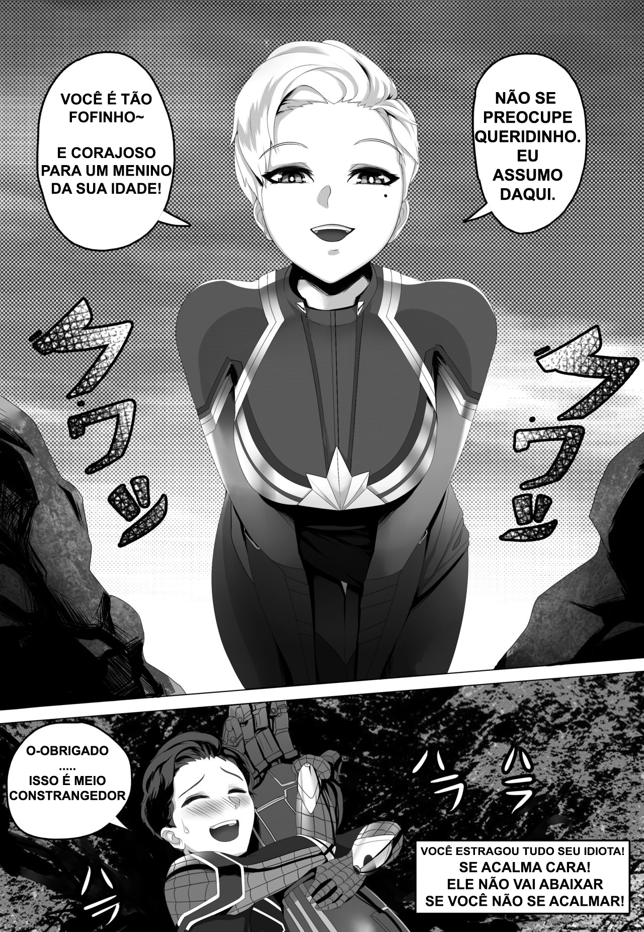 ''Tem Algo Para Mim?'' [Vingadores Ultimato] [Doujinshi] by Xkit (Traduzido por @ApenasU73517261) image number 7