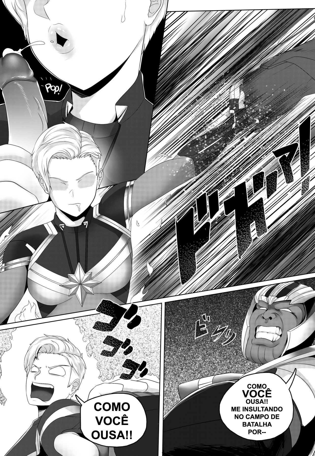 ''Tem Algo Para Mim?'' [Vingadores Ultimato] [Doujinshi] by Xkit (Traduzido por @ApenasU73517261) image number 10