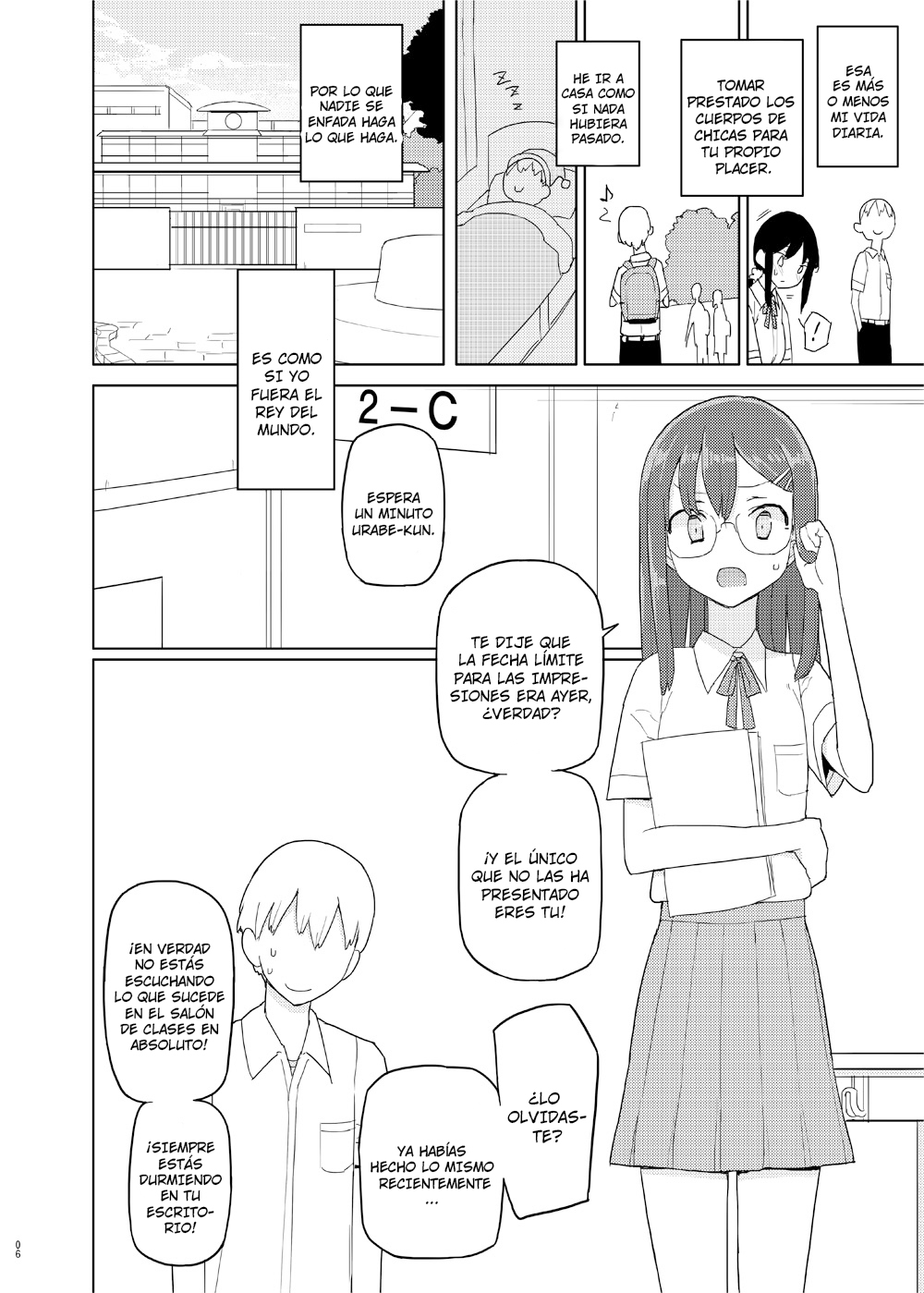 [Semimogura (Yoshiie)] 4, 5 Jikanme | Period 4,5 [Spanish] [Kamus2001] [Digital] image number 5