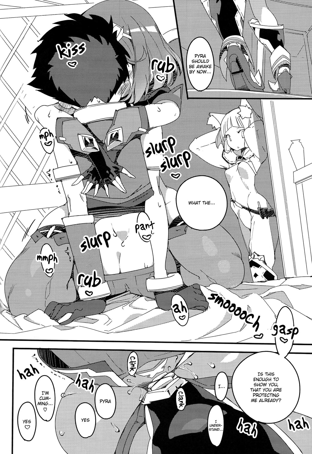 (C100) [Potato Salad (Himekuri)] Homura Homenobi (Xenoblade Chronicles 2) [English] [Saki-Kotowari] numero di immagine  23