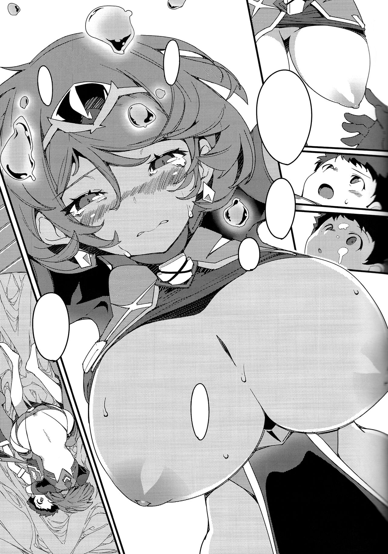 (C100) [Potato Salad (Himekuri)] Homura Homenobi (Xenoblade Chronicles 2) [Textless] numero di immagine  21