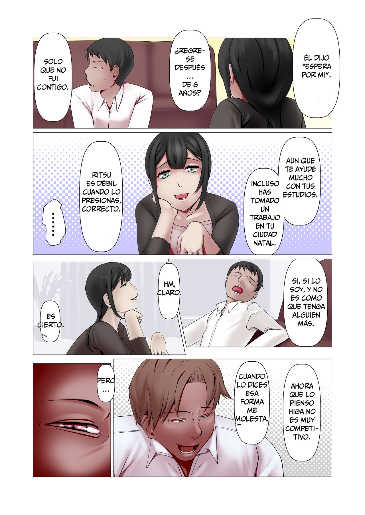 [Ver9] Kocchi no Oku-sama mo Aitsu no Niku Onaho ni Narimashita. [JhonHengontaiI][Spanish] Bildnummer 4