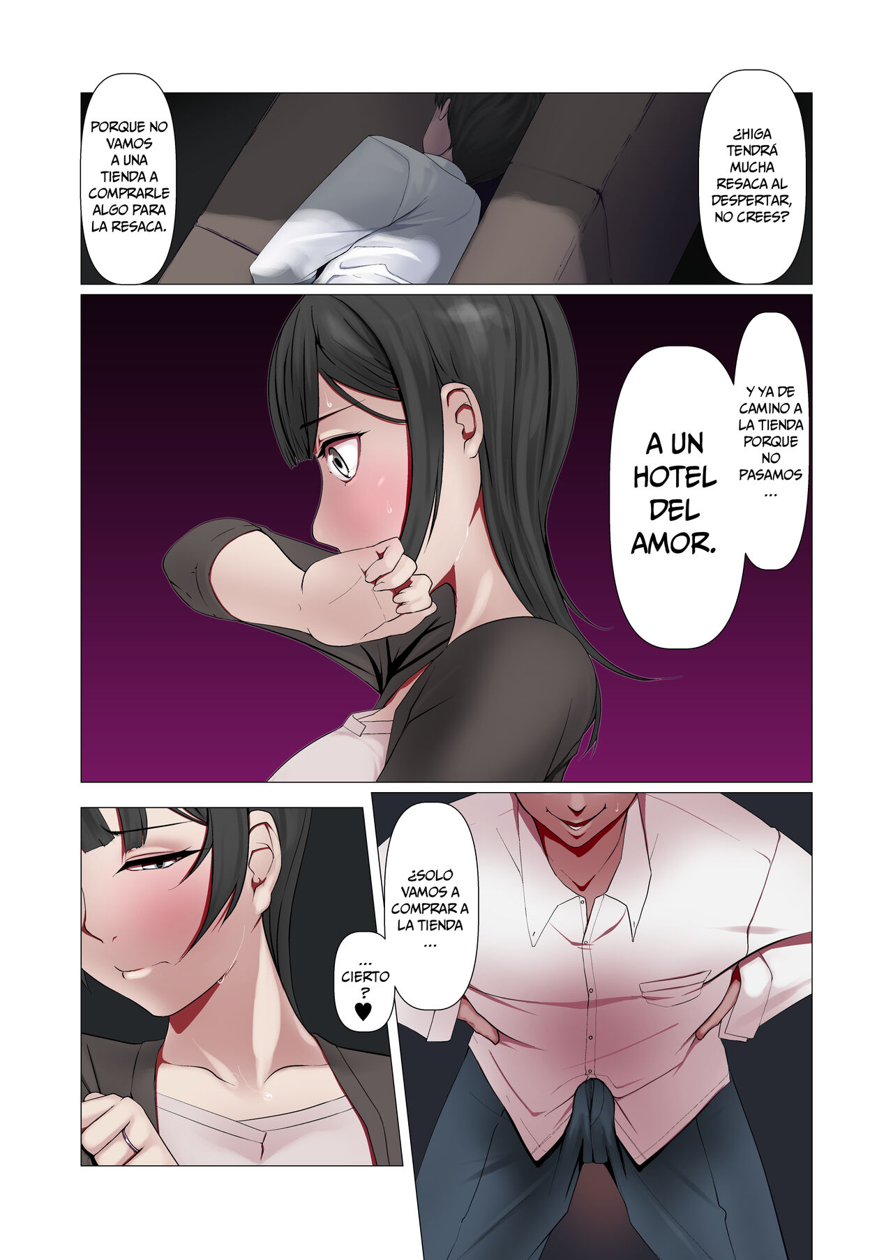 [Ver9] Kocchi no Oku-sama mo Aitsu no Niku Onaho ni Narimashita. [JhonHengontaiI][Spanish] Bildnummer 12