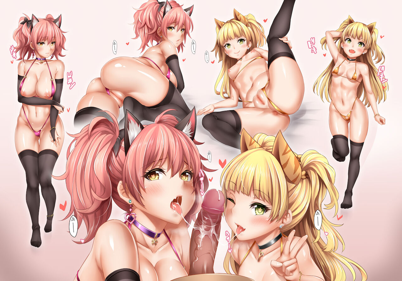 (C91) [O.N Art Works (Oni-noboru)] Junjou Bitch Shimai mika & rika (THE IDOLM@STER CINDERELLA GIRLS) [Digital] [Uncensored] 图片编号 2