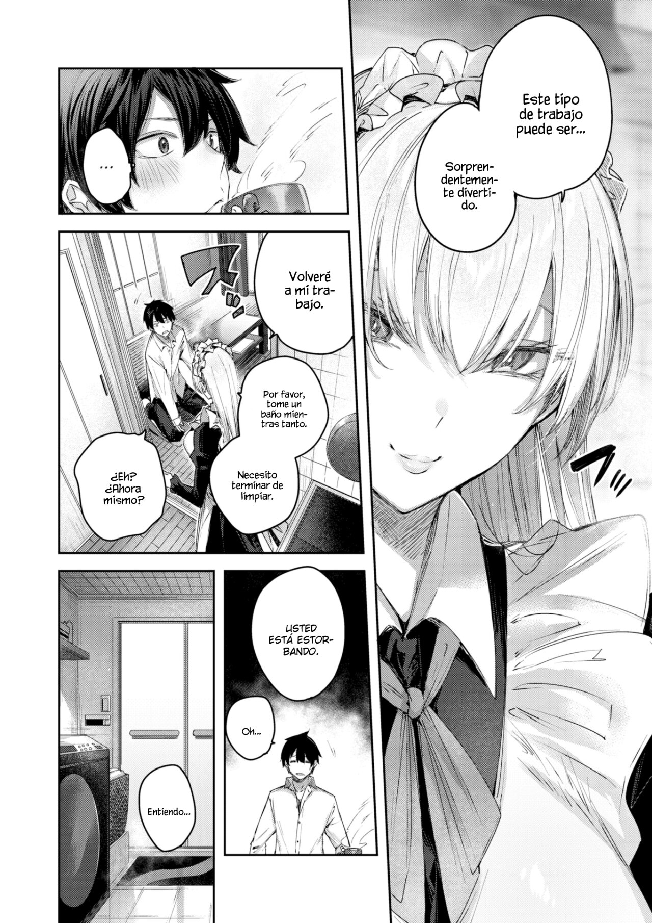 [kakao] Pure Maid Service (COMIC Kairakuten BEAST 2022-04) [Spanish] [Muslos no Sekai] [Digital] numero di immagine  8